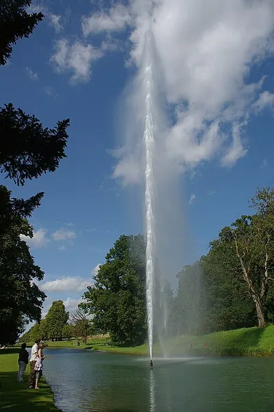 The Stanway Fountain in Gloucestershire.