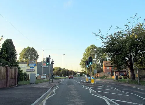 A38 Tewkesbury Road approaching A40 Gloucester bypass