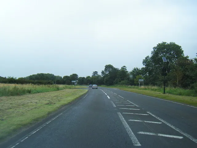 A361 junction near Broughton Poggs