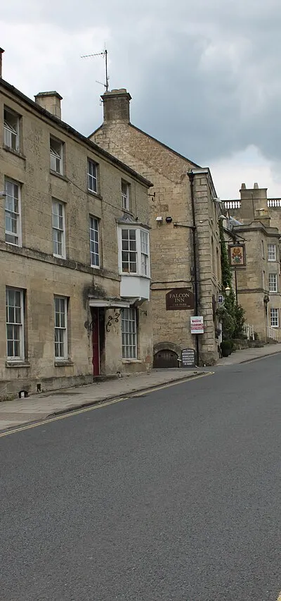 Bus stop in the High Street, Painswick