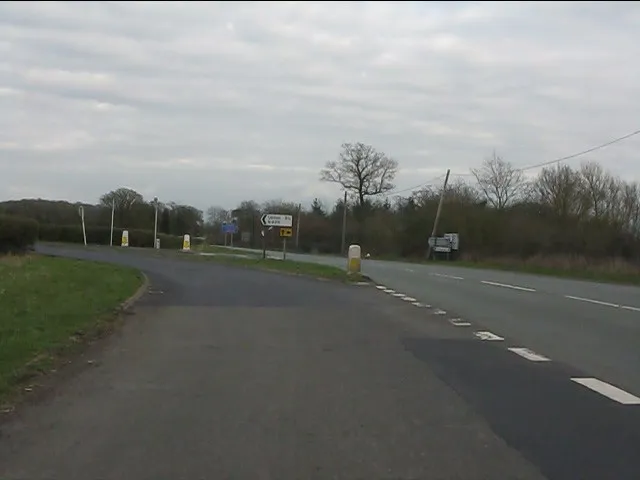 A438 - slip lane to the northern B4211