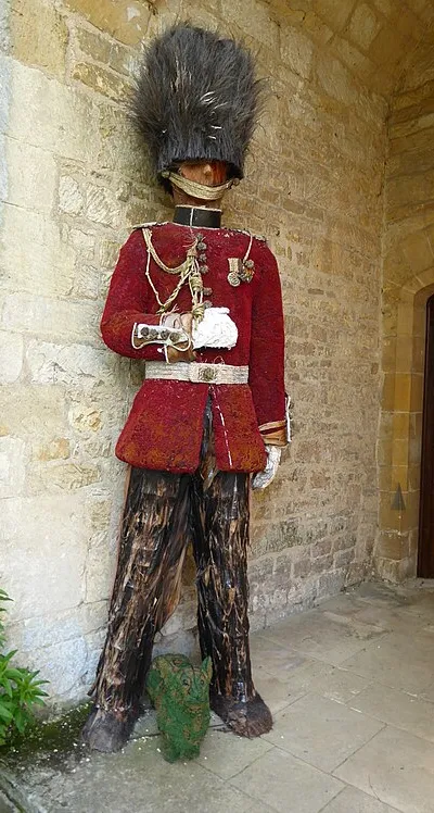 Bearskin soldier artwork