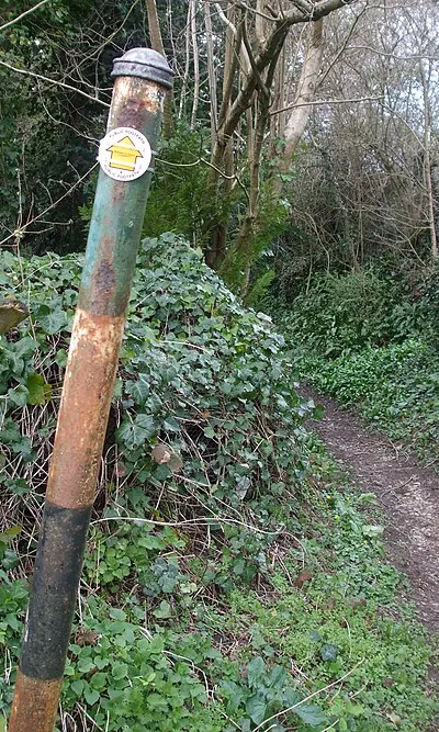 A little path to the top road