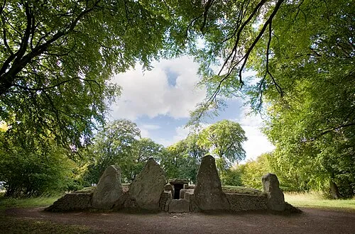 One of Britains best examples of a neolithic long barrow, located on the Ridgeway, close to the Uffington white horse in Oxfordshire.