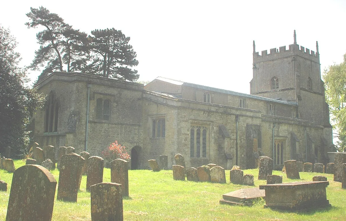 Church of England parish church of St Kenelm, Enstone, Oxfordshire, viewed from the north-east.