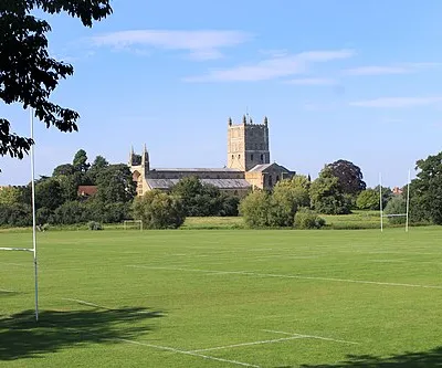 Abbey in the Distance
