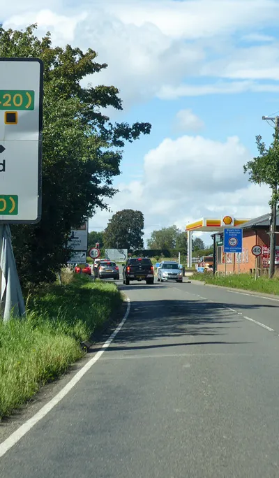 A415 towards Kingston Bagpuize and Witney
