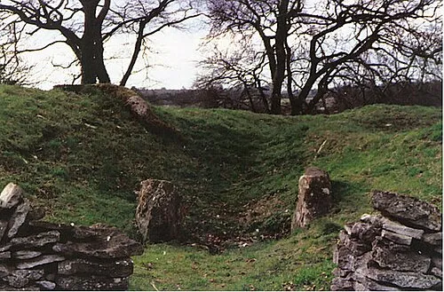 Entrance Portal Rodmarton Long Barrow These are the portal stones at the entrance to the long barrow.