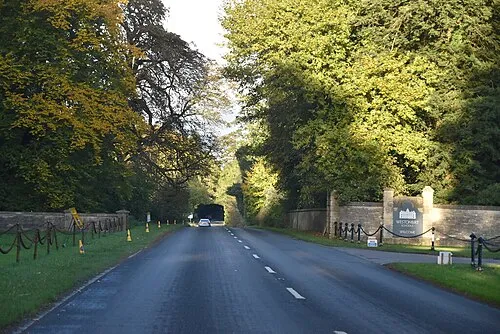 A433 passing Westonbirt School