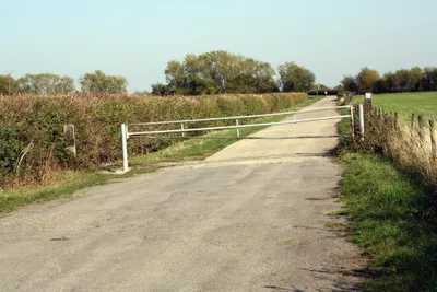 Bridleway (concrete road) leading to Common Barn