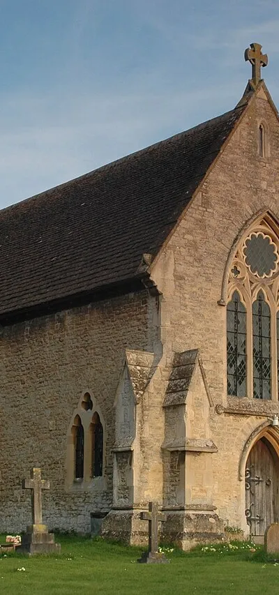 Church of England parish church of St Nicolas, East Challow, Oxfordshire (formerly Berkshire): view from the northwest