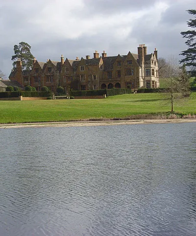 Barton Abbey. Partly 16th century but largely Victorian, and never an abbey.