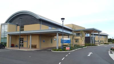 North Cotswolds Hospital, Moreton-in-Marsh. Built in 2012 replacing a town centre cottage hospital.[1]