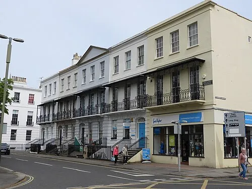 Crescent Terrace, Cheltenham Spa. Built c. 1820-50.