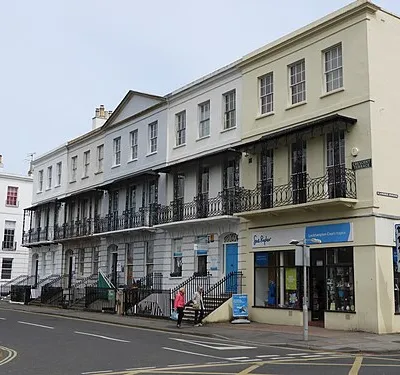 Crescent Terrace, Cheltenham Spa. Built c. 1820-50.