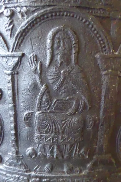 An Apostle on a font