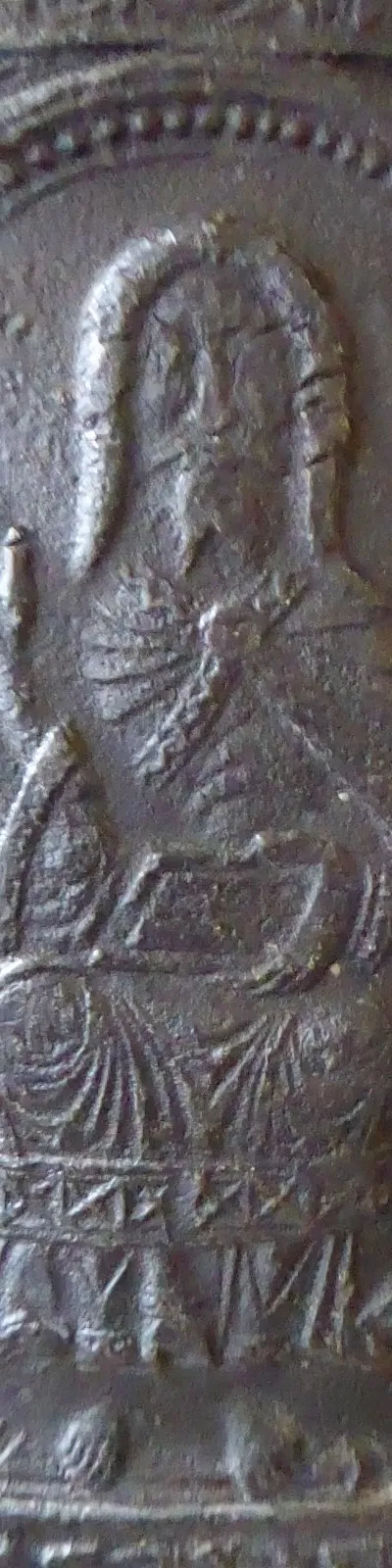 An Apostle on a font