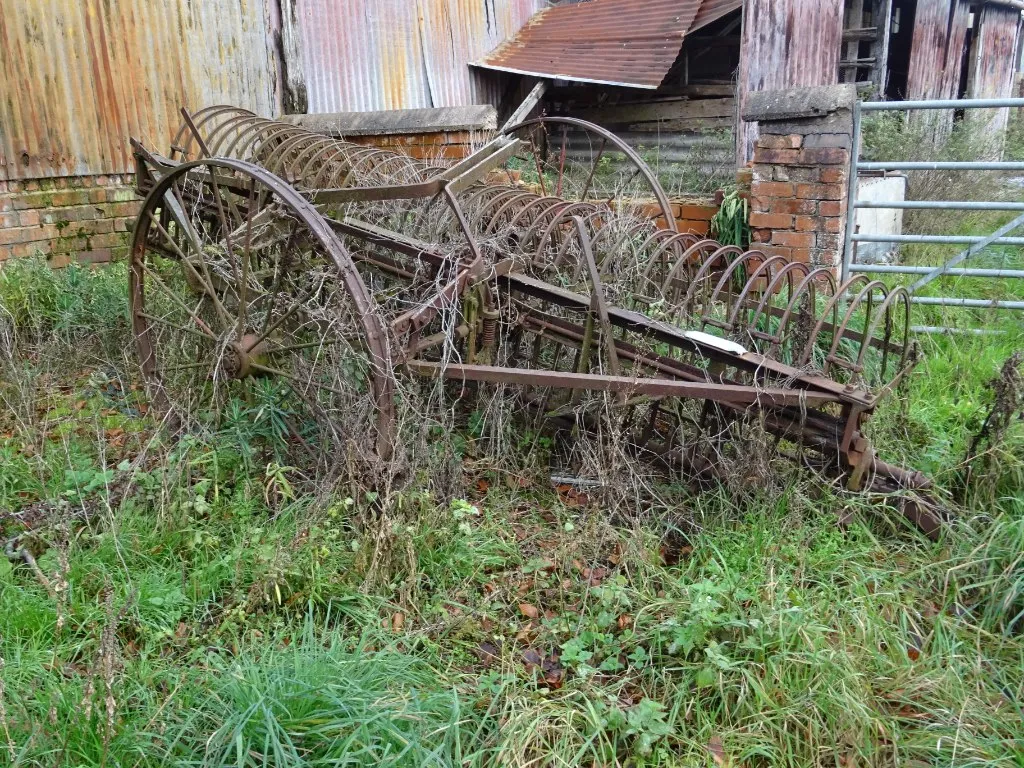 A Lister Blackstone dump hay rake