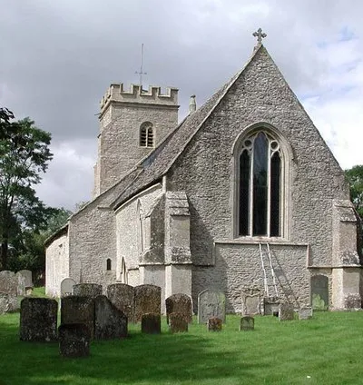 Holy Rood parish church, Shilton, Oxfordshire, seen from the southeast