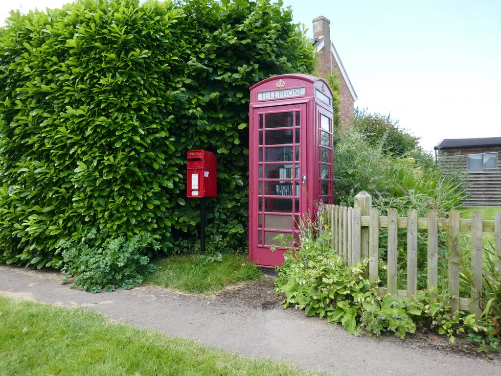 Book exchange and post box, Deerhurst