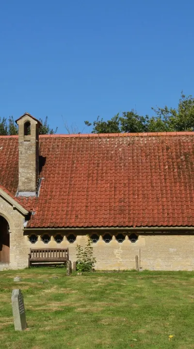 St John the Baptist parish church, Curbridge, Oxfordshire, seen from the southwest