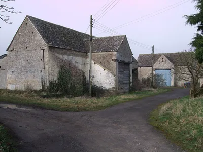Barns south-west of Manor House, Marston Meysey