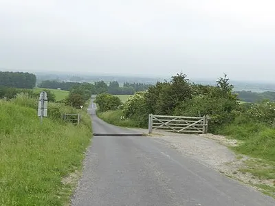 Cattle grid on Dragonhill Road