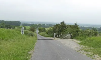 Cattle grid on Dragonhill Road