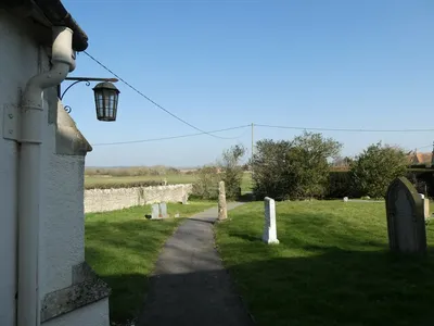 All Saints, Goosey: churchyard (b)