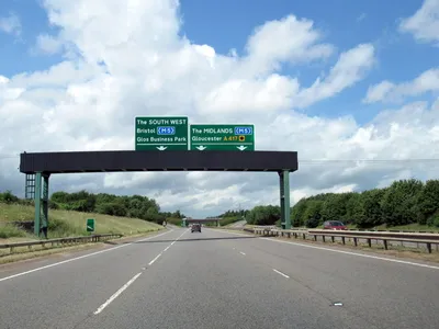 A417 near junction 11a of M5 Motorway