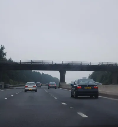 Bridge over the M4