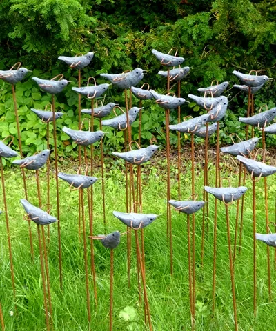 "Murmuration" by at the Fresh Air Sculpture Show 2017