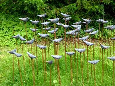 "Murmuration" by at the Fresh Air Sculpture Show 2017