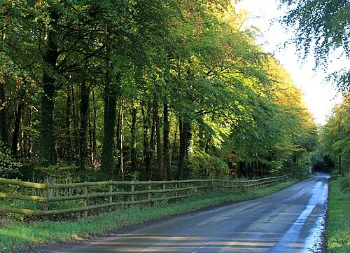 2011 : Road into Badminton from the north west