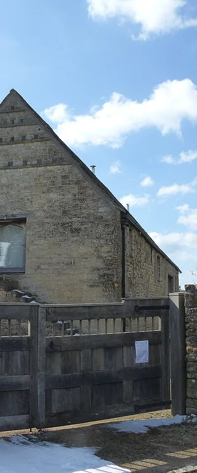 Grade II listed barn in Winstone, Gloucestershire. Listed as "Barn approximately 3m north west of Croft Farmhouse".
.mw-parser-output .messagebox{margin:4px 0;width:auto;border-collapse:collapse;border:2px solid var(--border-color-progressive,#6485d1);background-color:var(--background-color-neutral-subtle,#fbfcff);color:var(--color-base,#202122);box-sizing:border-box;border-inline-start-width:8px}.mw-parser-output .messagebox.mbox-small{font-size:88%;line-height:1.25em}.mw-parser-output .mbox-warning,.mw-parser-output .mbox-speedy{border:2px solid var(--border-color-error,#b22222);background:var(--background-color-error-subtle,#ffdbdb);border-inline-start-width:8px}.mw-parser-output .mbox-serious,.mw-parser-output .mbox-delete,.mw-parser-output .mbox-stop{border:2px solid var(--border-color-error,#b22222);border-inline-start-width:8px}.mw-parser-output .mbox-issue,.mw-parser-output .mbox-content{border:2px solid #f28500;background:var(--background-color-warning-subtle,#ffe);border-inline-start-width:8px}.mw-parser-output .mbox-query,.mw-parser-output .mbox-style{border:2px solid #f4c430;background:var(--background-color-warning-subtle,#ffe);border-inline-start-width:8px}.mw-parser-output .mbox-shit{border:2px solid #960;border-inline-start-width:8px}.mw-parser-output .mbox-license{border:2px solid #88a;border-inline-start-width:initial}.mw-parser-output .mbox-legal{border:2px solid var(--border-color-notice,#666);background:var(--background-color-base,#fff);border-inline-start-width:8px}.mw-parser-output .mbox-honor{border:2px solid #ca3;background:var(--background-color-warning-subtle,#fcf4db);border-inline-start-width:8px}.mw-parser-output .mbox-growth{border:2px solid #8d4;background:var(--background-color-success-subtle,#d5fdf4);border-inline-start-width:8px}.mw-parser-output .mbox-move{border:2px solid #93c;border-inline-start-width:8px}.mw-parser-output .mbox-protection,.mw-parser-output .mbox-message{border:2px solid var(--border-color-base,#aaa);border-inline-start-width:8px}.mw-parser-output .messagebox .mbox-text{border:none;padding:0.25em 0.9em;width:100%}.mw-parser-output .messagebox .mbox-image{border:none;padding:2px 0 2px 0.9em;text-align:center}.mw-parser-output .messagebox .mbox-imageright{border:none;padding:2px 0.9em 2px 0;text-align:center}.mw-parser-output .messagebox .mbox-empty-cell{border:none;padding:0;width:1px}.mw-parser-output .messagebox .mbox-invalid-type{text-align:center}@media(min-width:720px){.mw-parser-output .messagebox{margin:4px 10%}.mw-parser-output .messagebox.mbox-small{clear:right;float:right;margin:4px 0 4px 1em;width:238px}}body.skin--responsive .mw-parser-output table.messagebox img{max-width:none!important}Wikidata has entry Barn approximately 3m north west of Croft Farmhouse (Q26467044) with data related to this item.