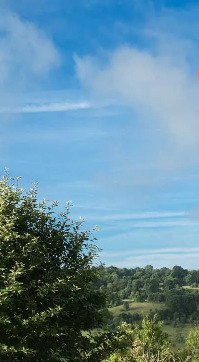 Balloon over Brimscombe