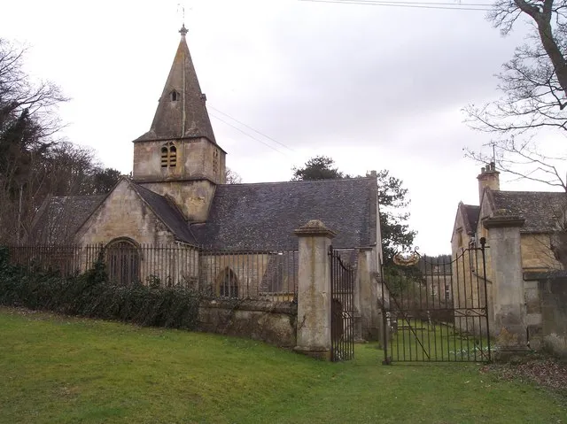 Dowdeswell Church. Viewed from the north.