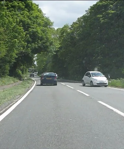 A40 at the Westwell junction