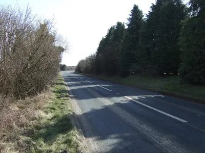 A436 heading east