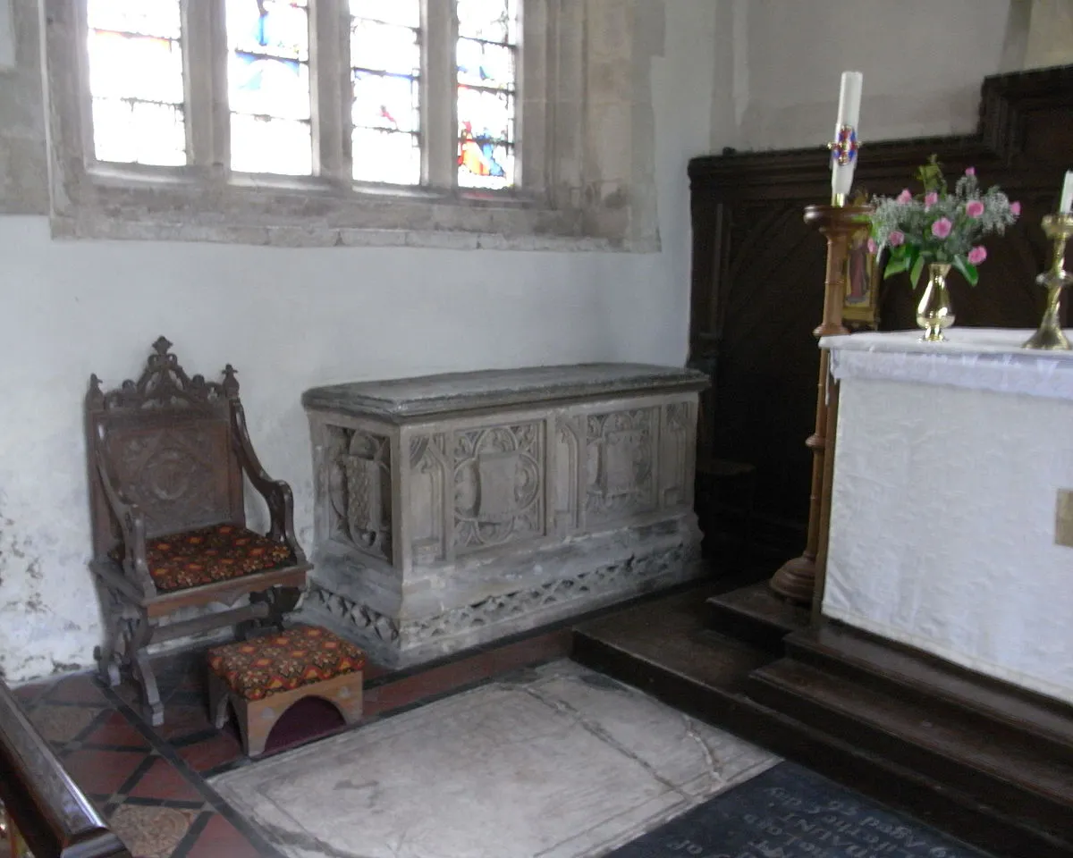 Tomb of Sir John Danvers(d.1514) and Anne Stradling(d.1539), Dauntsey Church, Wiltshire