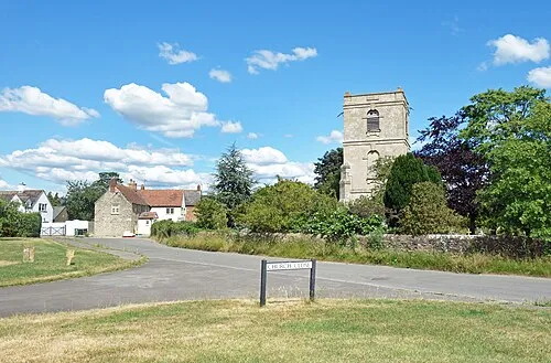 At the end of Church Close