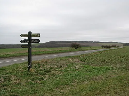 Ashbury Hill, crossed by the Ridgeway