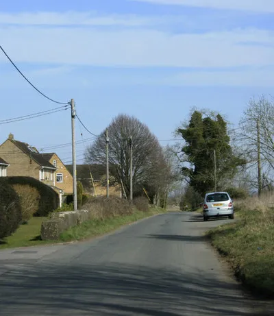 2010 : Thickwood Lane north of Colerne