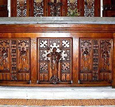 Altar, St Leonard’s Church, Stanton Fitzwarren