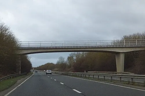 A4095 bridge over A40 (Bampton Road Bridge)