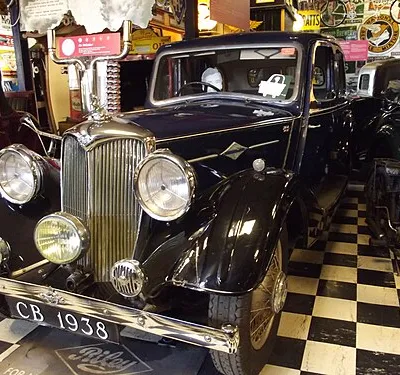 1938 Riley Adelphi 16-4 Cotswold Motoring Museum - Bourton-on-the-Water
