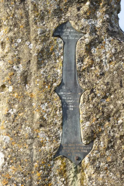 Detail of Westwell war memorial