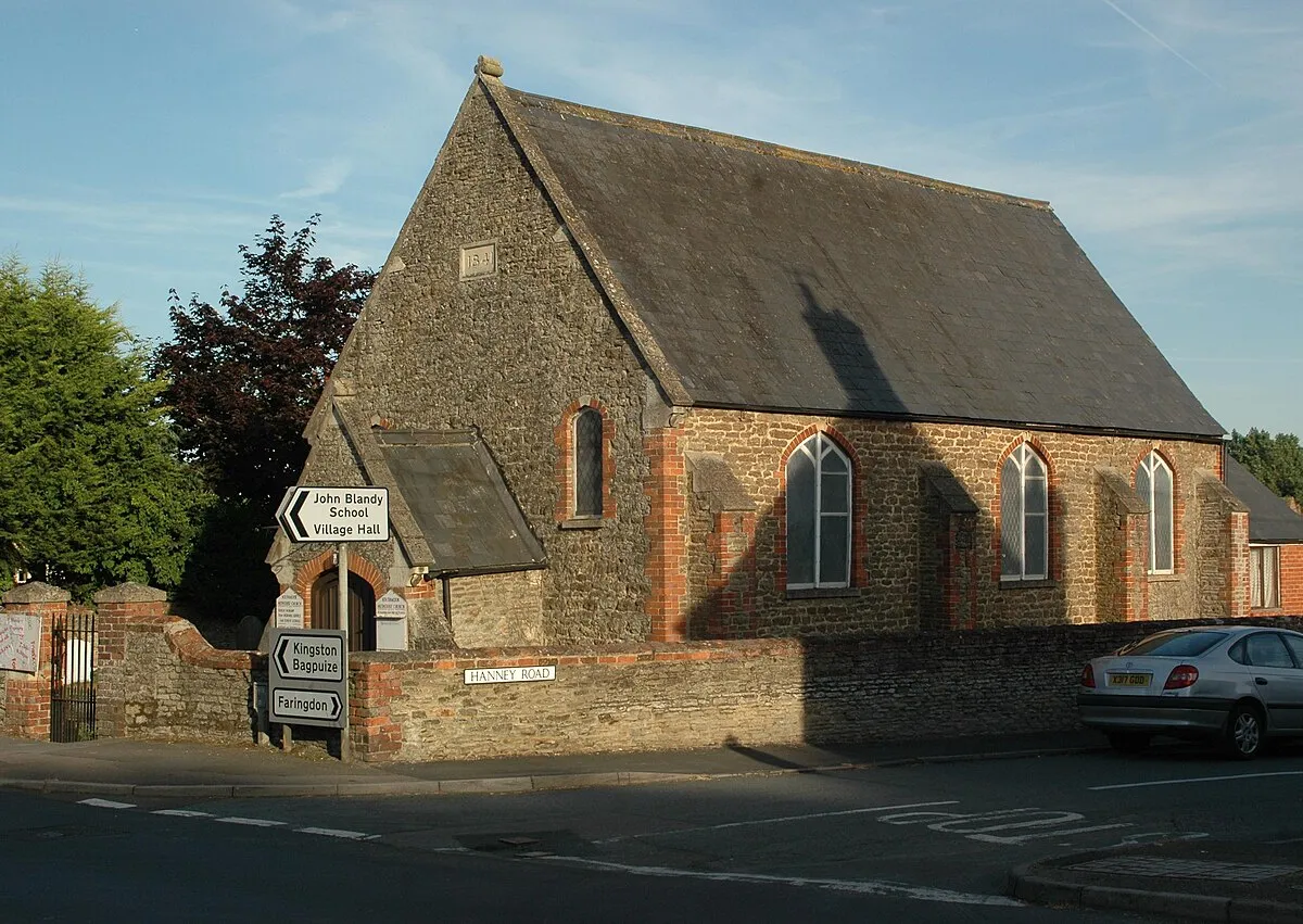 Methodist Church at Southmoor, Oxfordshire (formerly Berkshire)