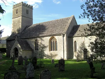 Church of St Andrew, Coln St Dennis