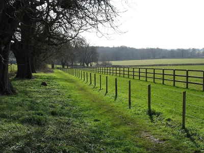 A footpath from Long Newnton
